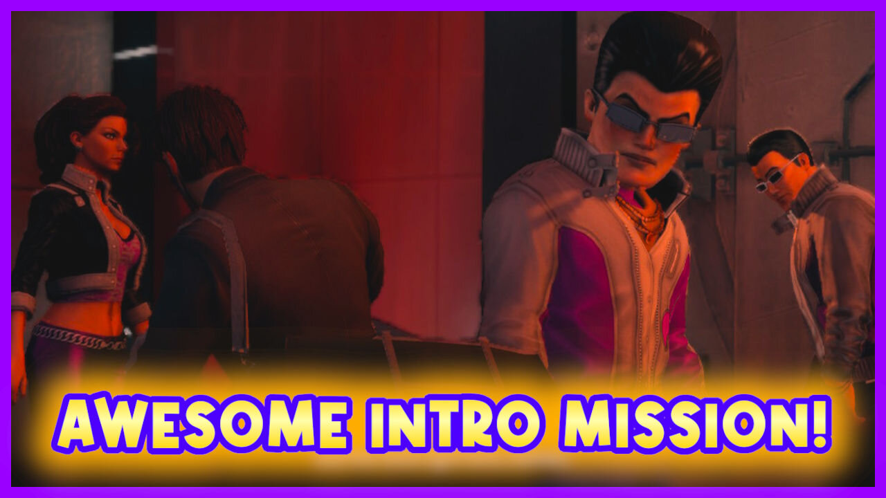 Saints Row the Third has an AWESOME intro mission!