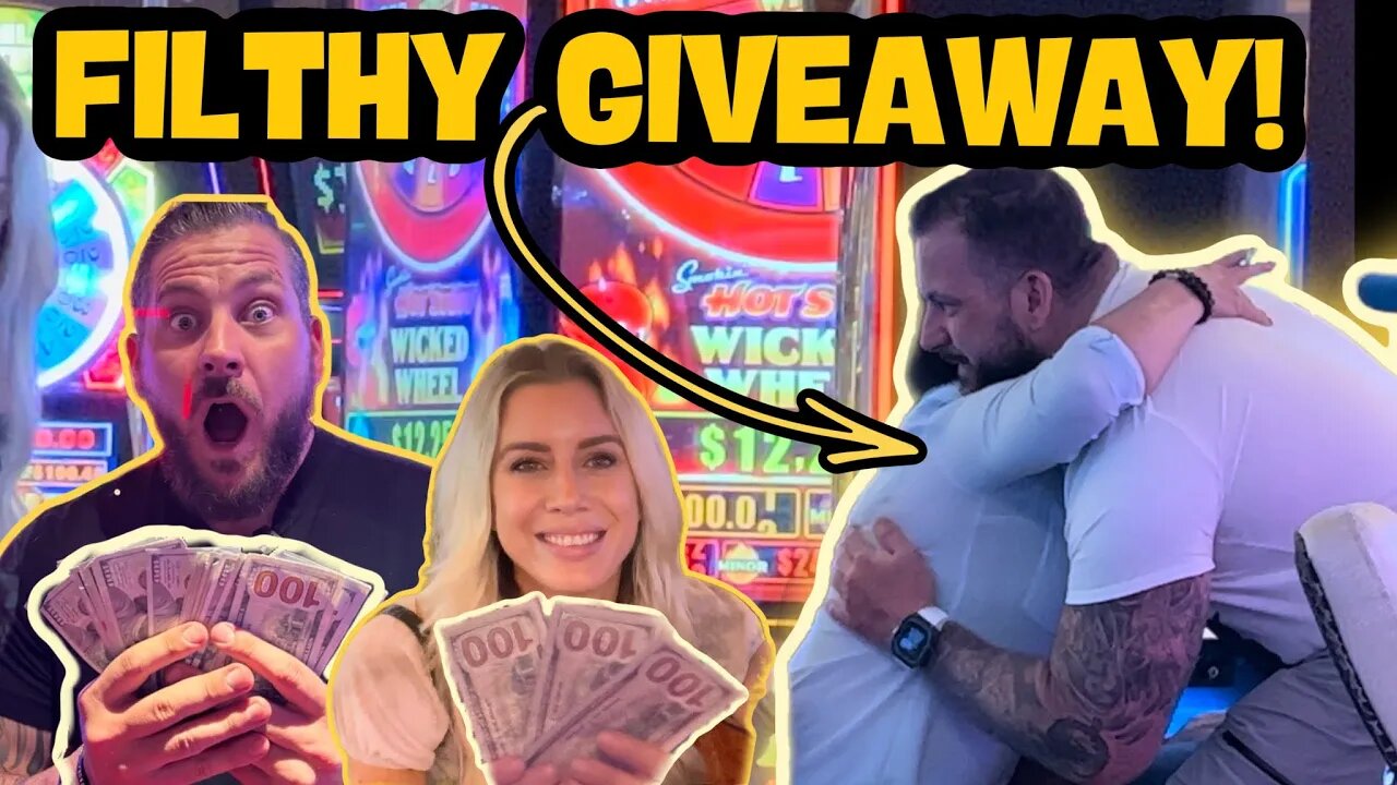 EVERY JACKPOT I GIVE AWAY $100