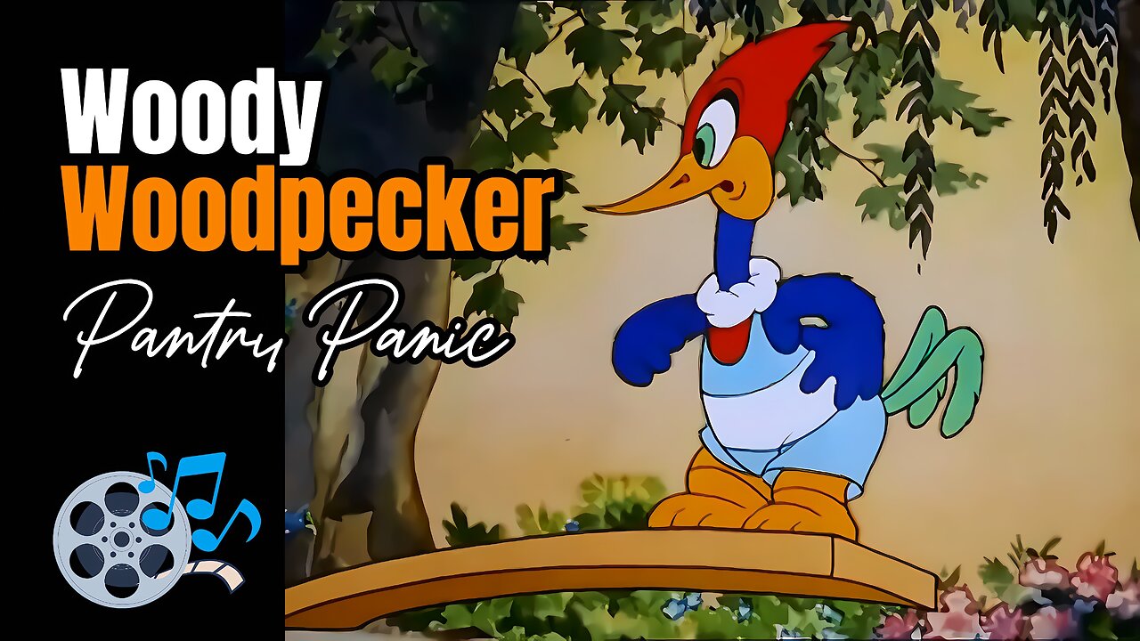 Pantry Panic - 1941 (HD) | Episode 03: Woody Woodpecker Series