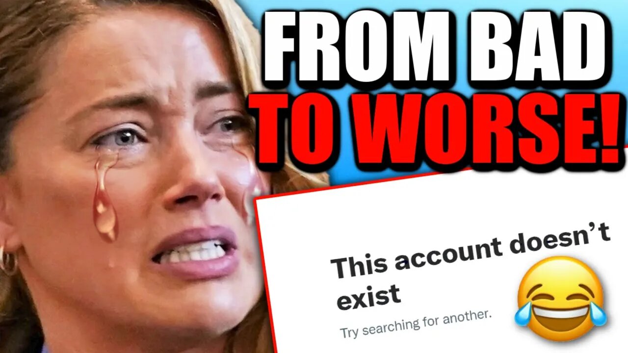 Things Just Got WORSE For Amber Heard - She DELETES Twitter And FLEES Hollywood!