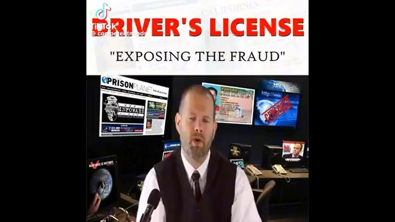 Drivers license exposing the fraud and how you can dive on the roads without doing commerce freely.