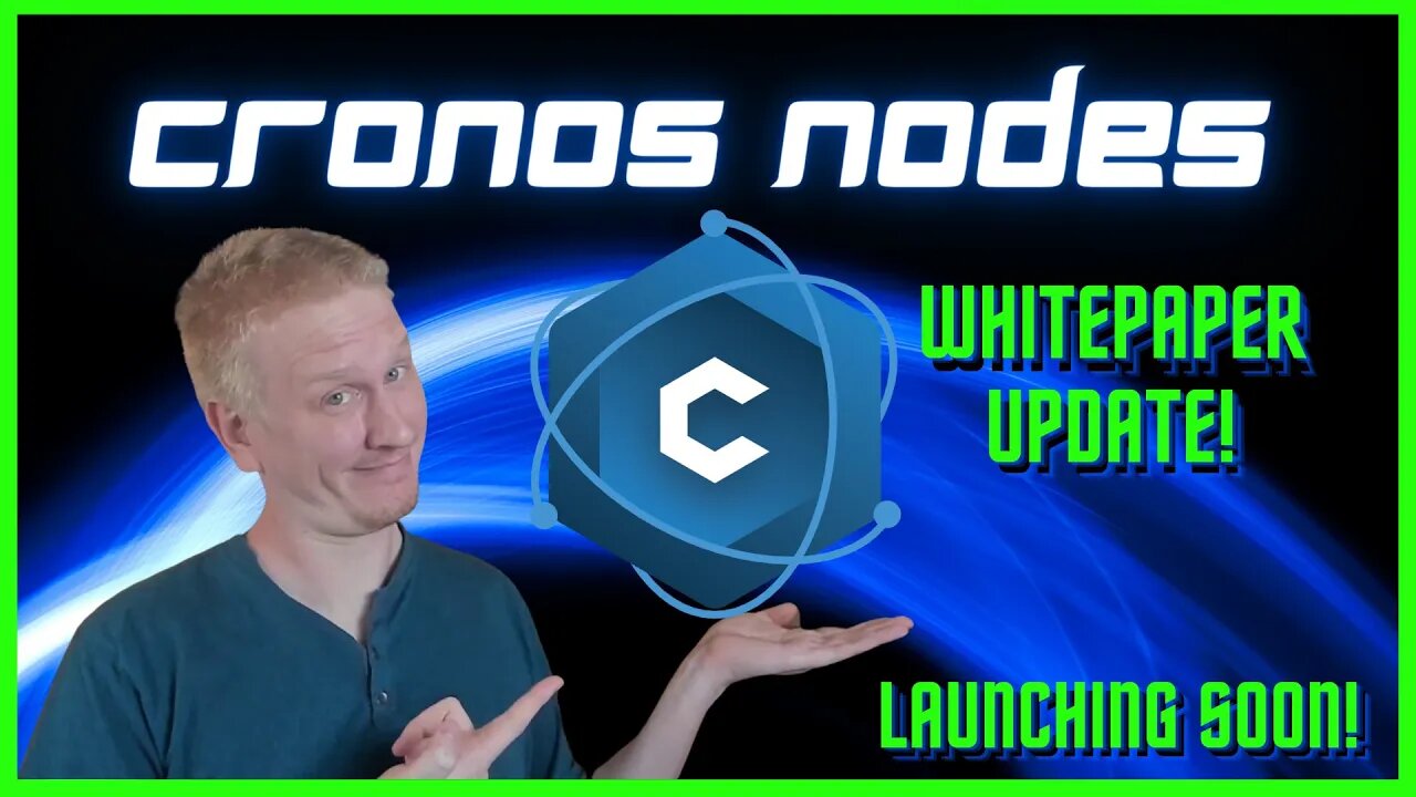 5 Chances to Win 25k $CRO With Cronos Nodes Utility NFTS!? CRON Whitepaper Updates!