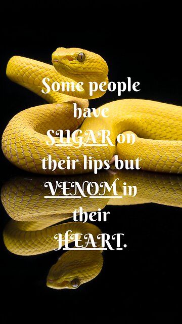 Sweet Words Vicious Actions: Don't Easily Trust