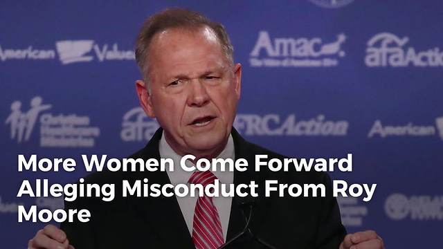 More Women Come Forward Alleging Misconduct From Roy Moore