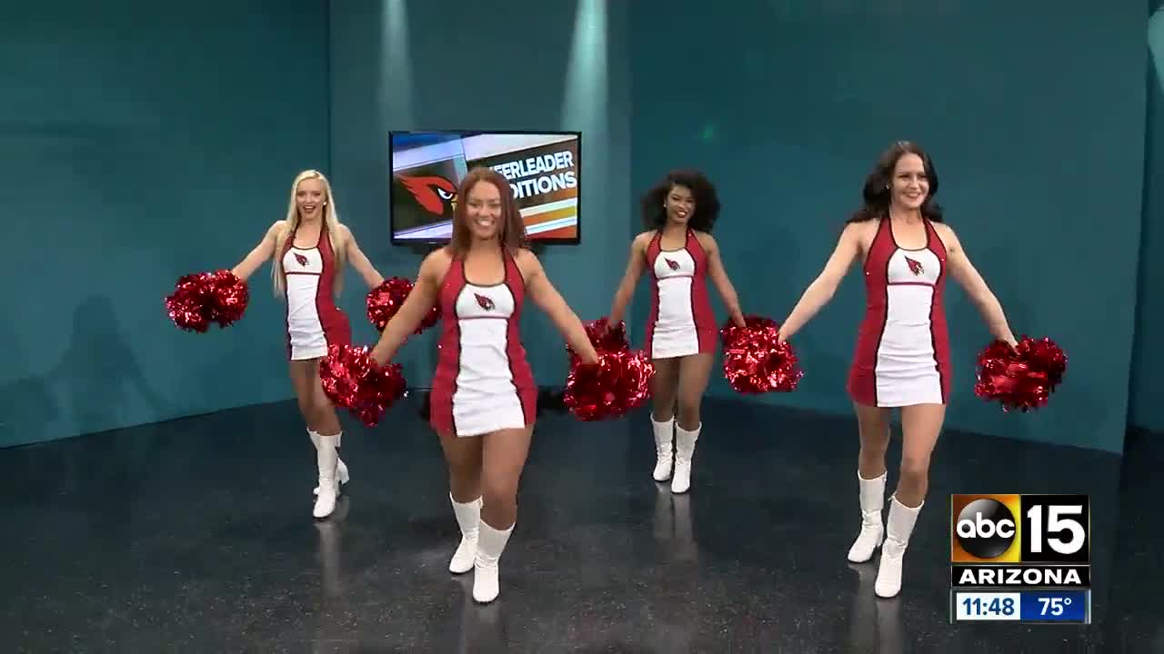 Arizona Cardinals Cheerleaders hold auditions!