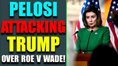 HOTTEST NEWS OF TODAY: PELOSI IS ATTACKING TRUMP - TRUMP NEWS