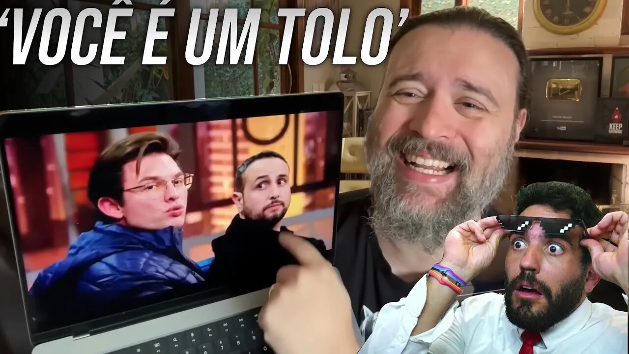 MUZY CHAMA GOES DE TOLO NA CARA DELE E @NandoMouraOficial MANDA A REAL!