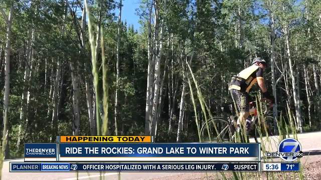Ride the Rockies travels Grand Lake to Winter Park today