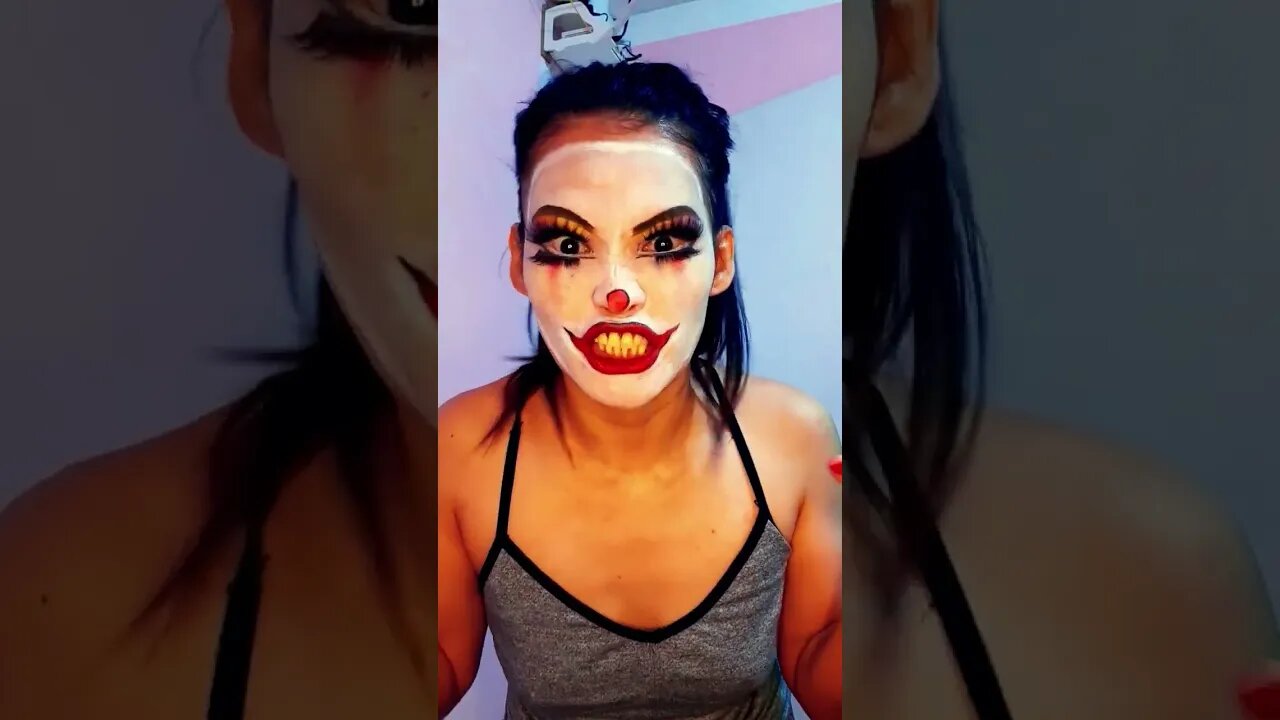 #makeup #makeupshorts #makeuptransformation #makeuptrends #clown