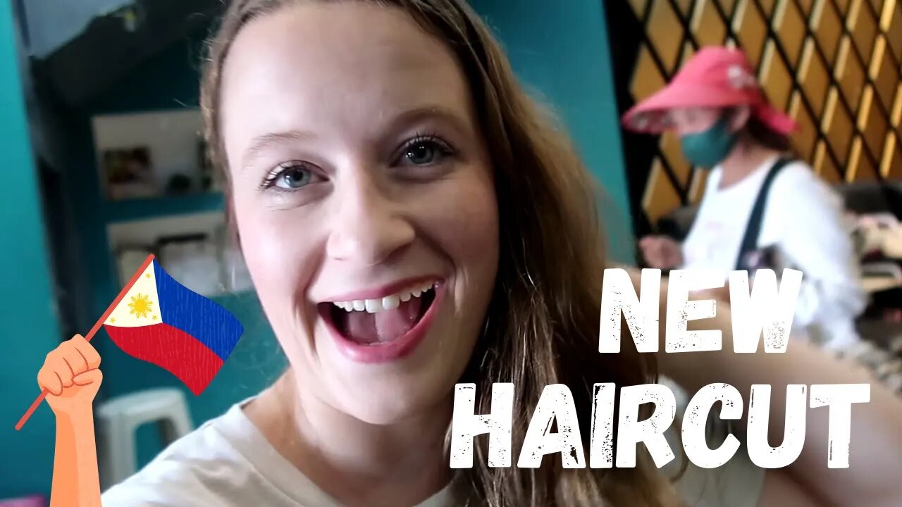 My AMERICAN wife's first time in a SALON in the Philippines | ft. MISTINE