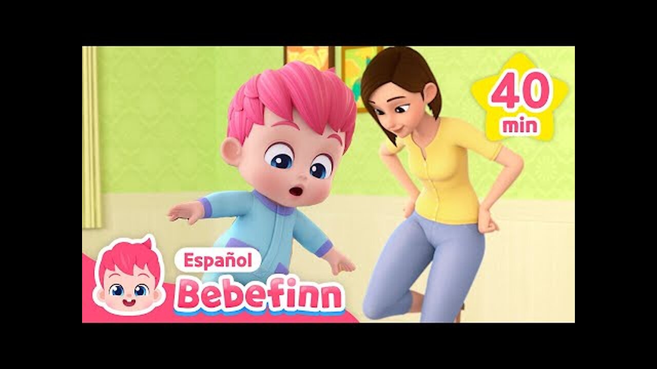 Camina, Camina y más Canciones Infantiles | Walking Walking | Bebefinn en español