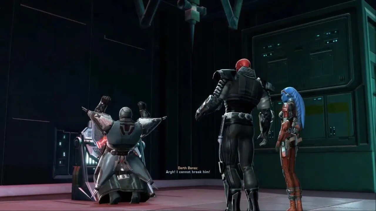 SWTOR: An Angry Darth Baras Is a Funny Baras