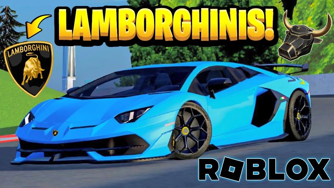 Lamborghini Event and Partnership Coming to ROBLOX!