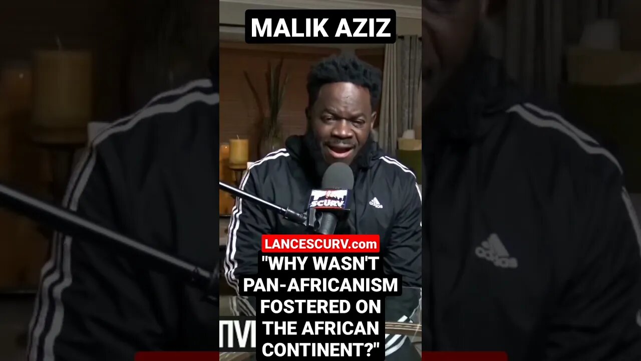 "WHY WASN'T PAN-AFRICANISM FOSTERED ON THE AFRICAN CONTINENT?" | @LanceScurv