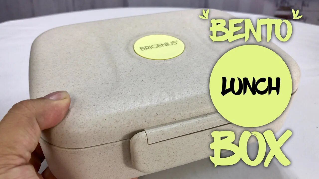 Reusable Stylish Bento Lunch Box by BriGenius Review