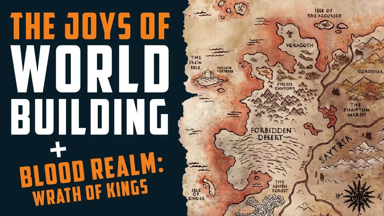 The joys of WORLDBUILDING + Blood Realm: Wrath of Kings w/ Robert Geronimo