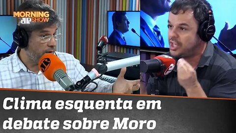 Esquentou: Moro é acusado de 'capanga de milícia' e chama deputado de 'desqualificado'
