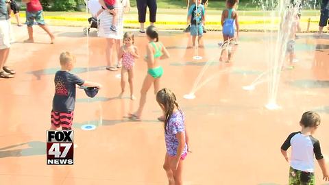 New splash pad opening up in Grand Ledge