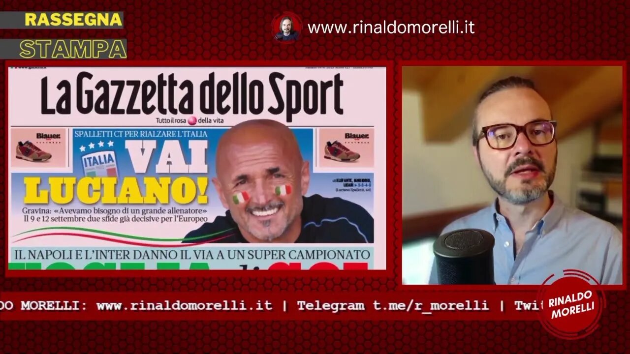🗞️ Rassegna Stampa 19.8.2023 #442 - Al via la SERIE A! Napoli e Inter subito in campo, Spalletti CT