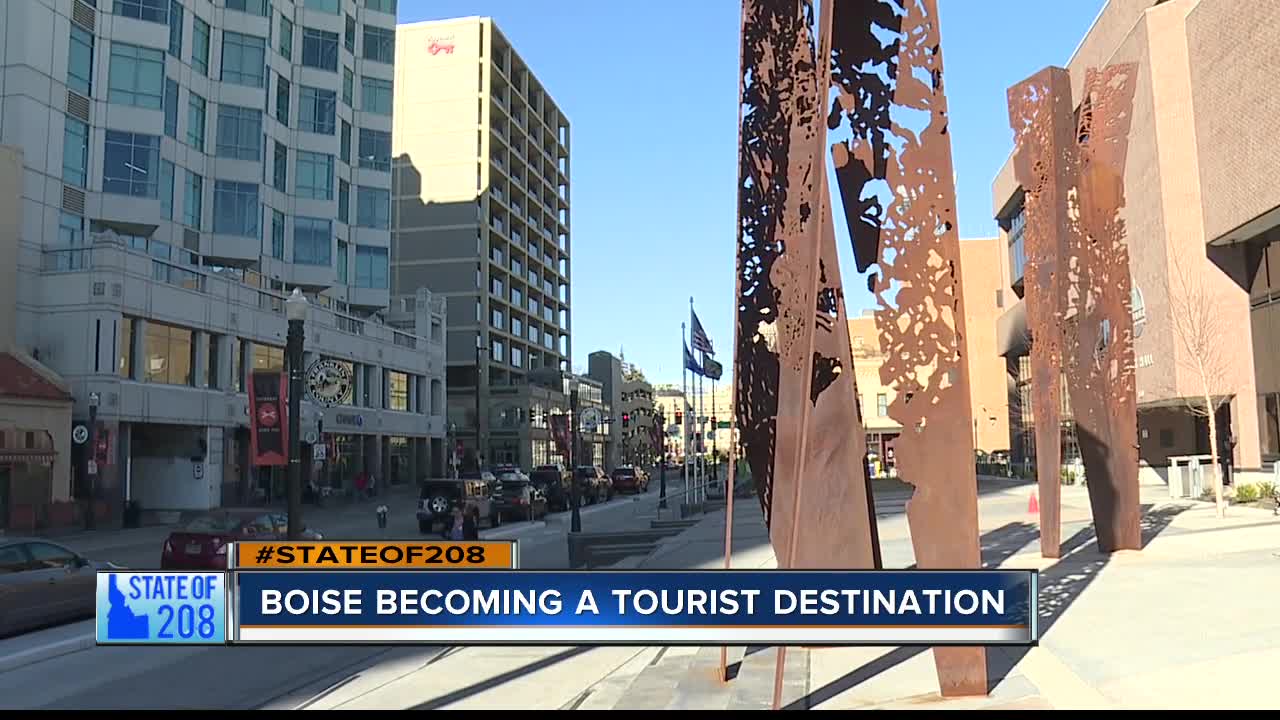 Boise becomes tourist destination