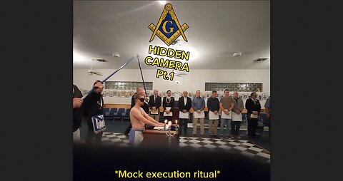 Undercover at a "Master Mason Degree" ritual - Much of it comes from the Talmud