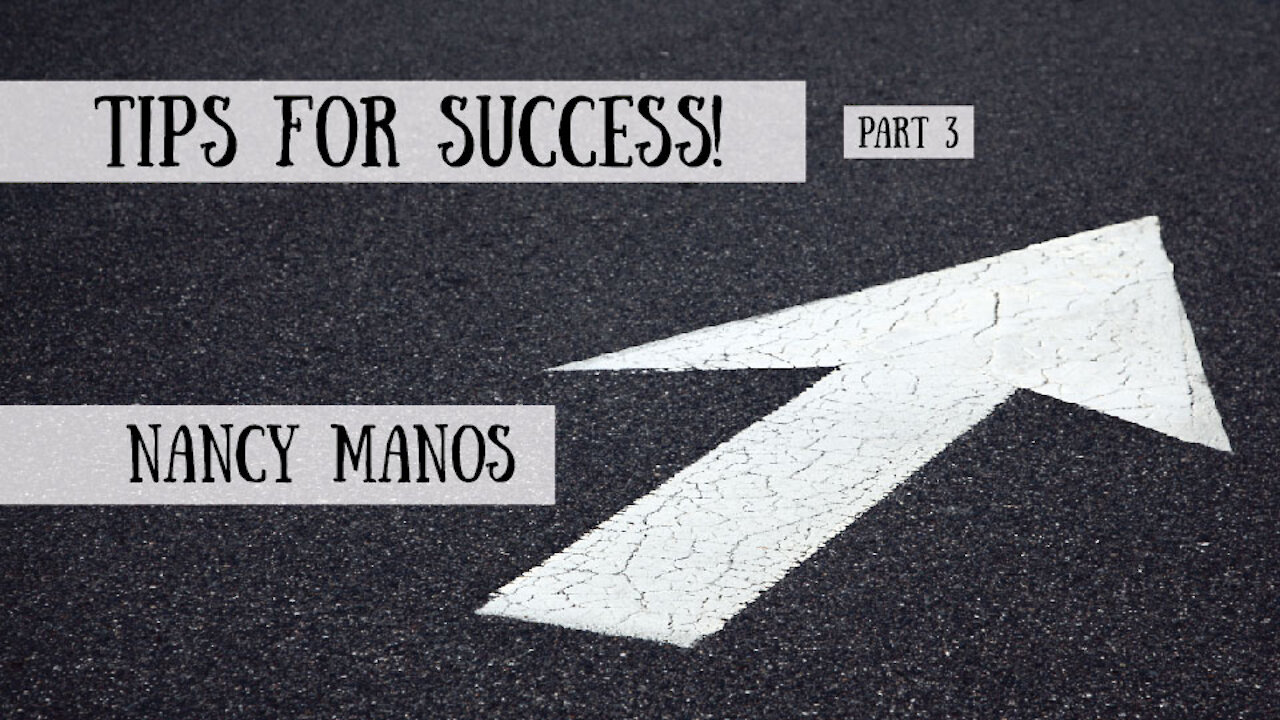 Tips for Homeschooling Success - Nancy Manos, Part 3