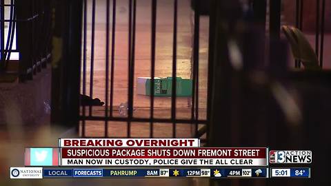 Fremont at Third Street shuts down overnight after man threatens to burn people