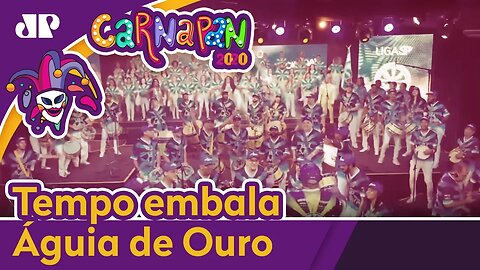 TEMPO EMBALA ÁGUIA DE OURO NO CARNAVAL DE SÃO PAULO