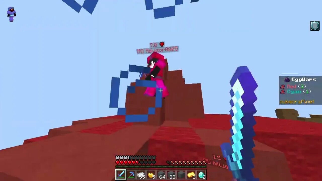 Eggwars Duo Cubecraft | Minecraft rushers played like and folded to a 1v2