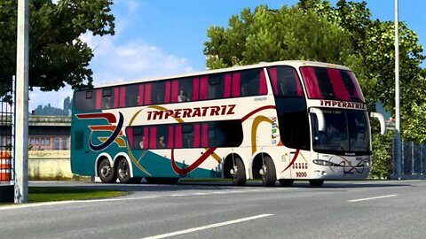 São Paulo - Campinas Marcopolo Paradiso G6 1800 DD Mapa RBR Ets2 144