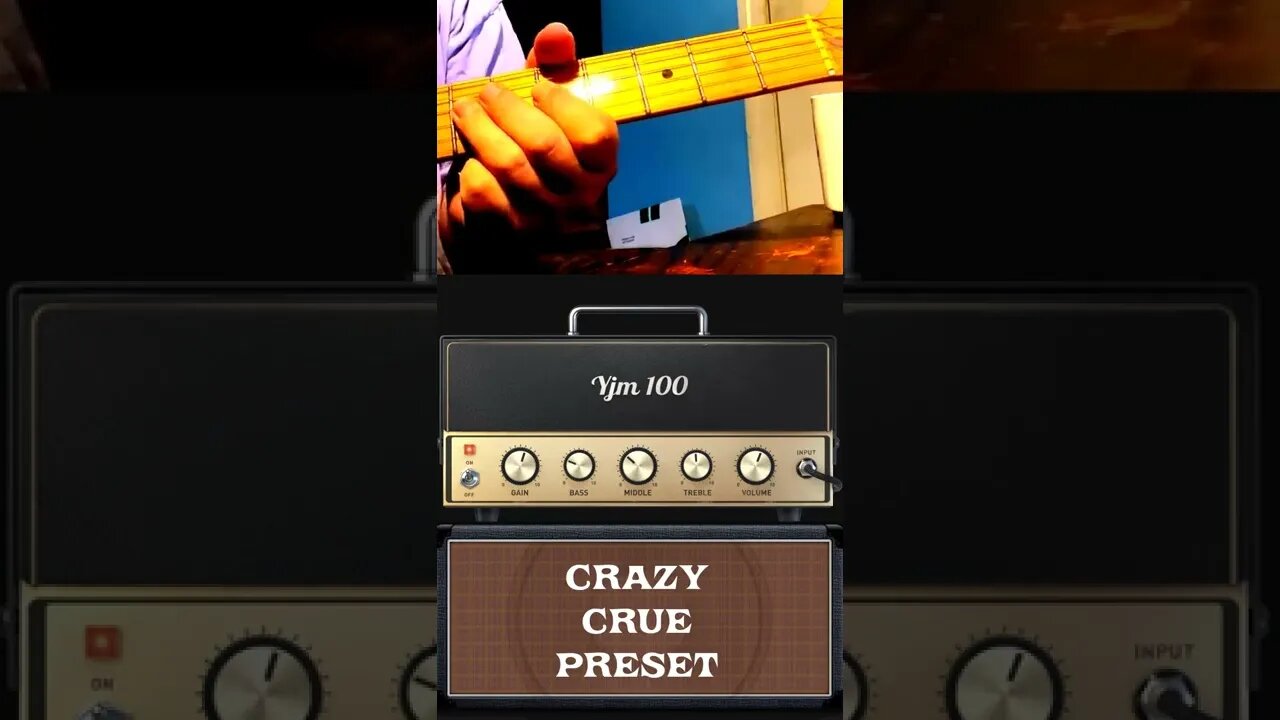 Spark Mini Amp Crazy Crue Preset By Gene Petty #Shorts