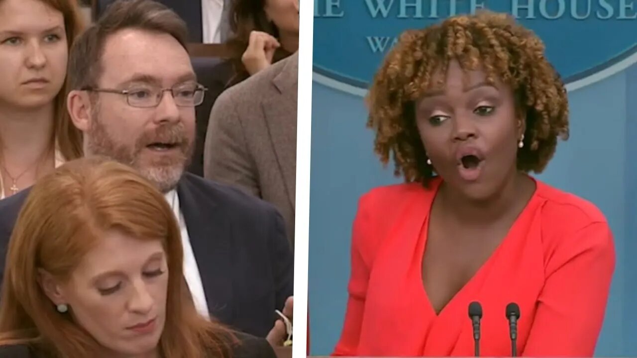 Press Sec. Gets NASTY Over "Tired" Biden Question