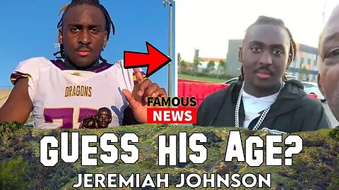 12 year old football player goes viral Jeremiah Johnson | Famous News