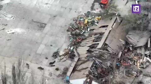 Russian artillery and rockets continue to hit at Ukrainian holdouts in Azovstal, Mariupol