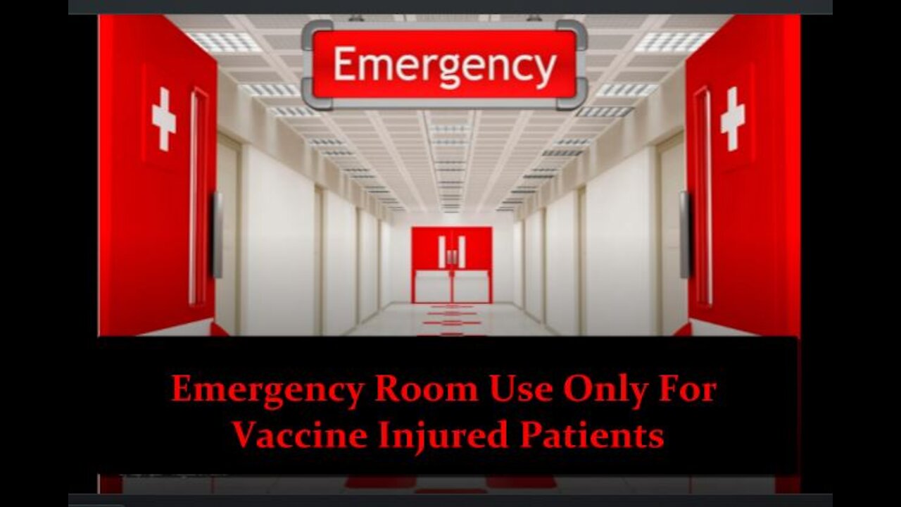 Canadian Hospitals Are No Longer Full With COVID Patients NOW They Are Filled With Vaccine Patients