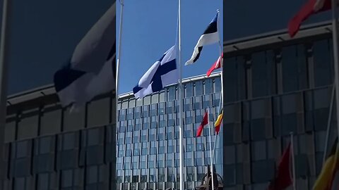 Finnish flag ceremony is completed and now we wait for Russias reaction!