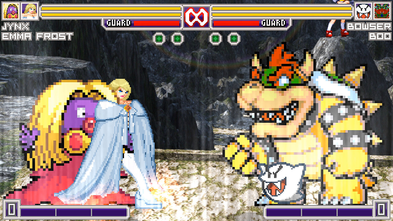 MUGEN - Emma Frost & Jynx vs. Boo & Bowser - Download