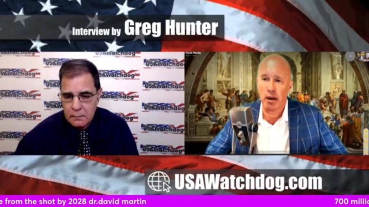 700 million worldwide will die from the shot by 2028 dr.david martin