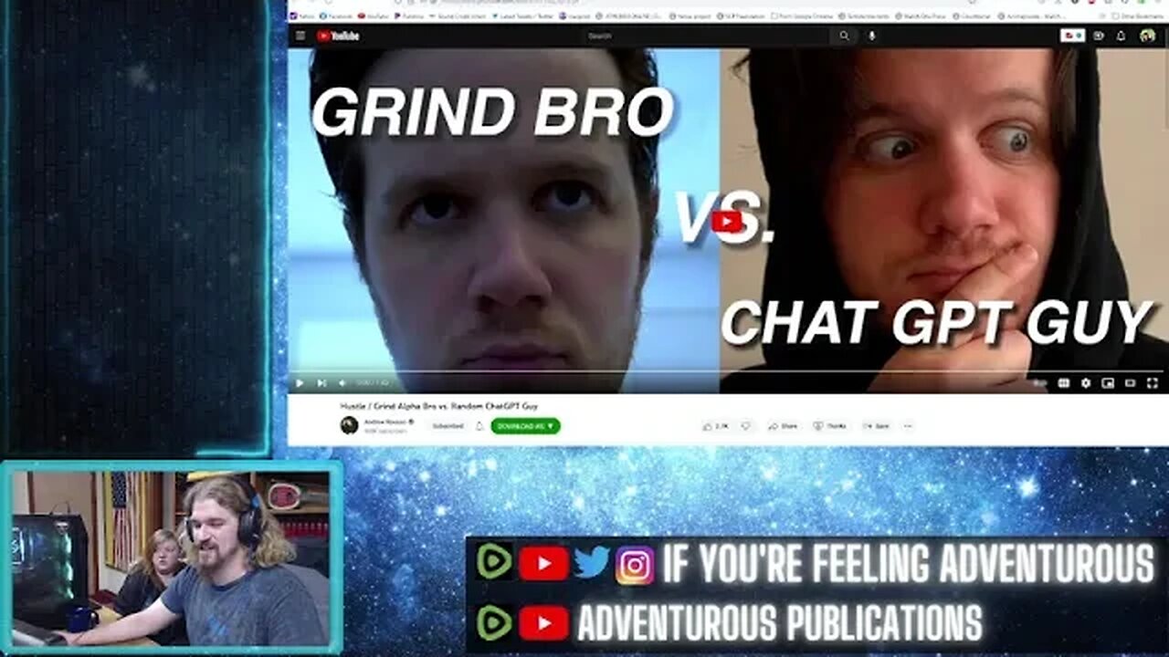 REEEaction! Andrew Rousso - Hustle / Grind Alpha Bro vs. Random ChatGPT Guy