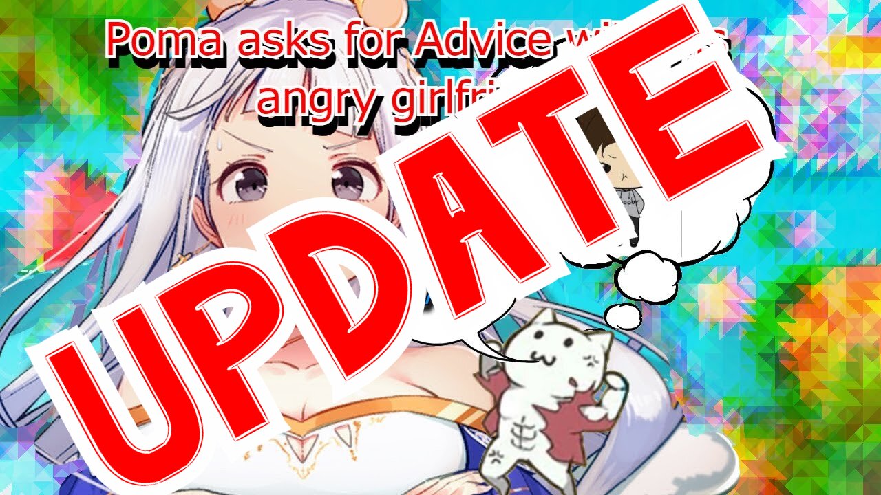 Poma asks Vtuber Shirayuri Lily for dating advice - update