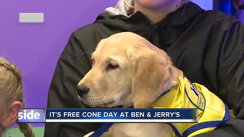 Free Cone Day: Canine Companions for Independence