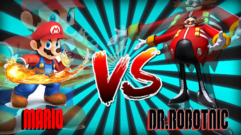 Mario Vs Dr Robotnic