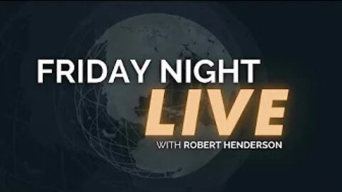 THE LORD WHO GOES BEFORE - PT 1 // ROBERT HENDERSON // FRIDAY NIGHT LIVE