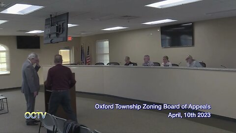 Oxford Township Zoning Board of Appeals: April, 10th 2023