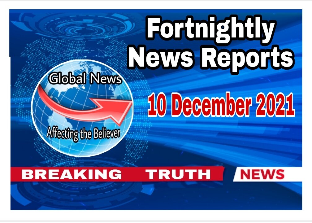 Fortnightly Christian News Report