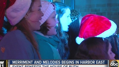 Merriment & Melodies begins in Harbor East