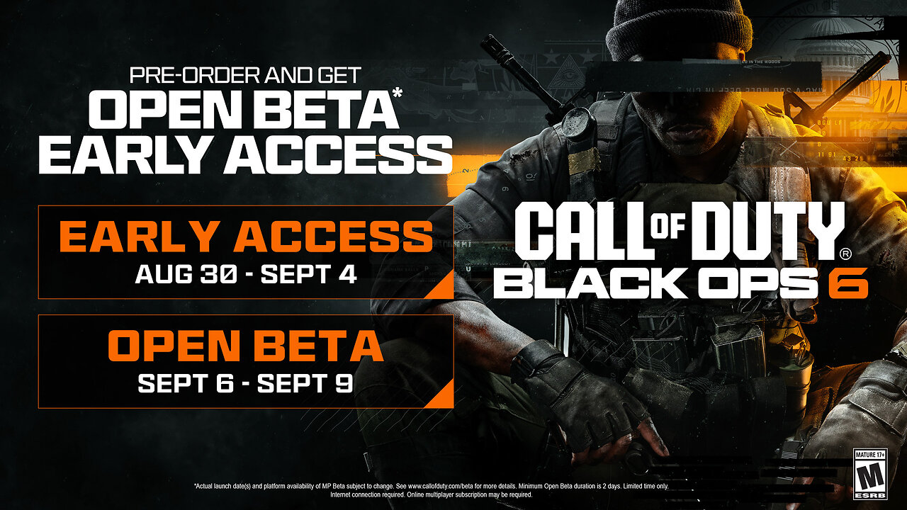 Black Ops 6: Early Access Open Beta / James O'Barr+The Crow