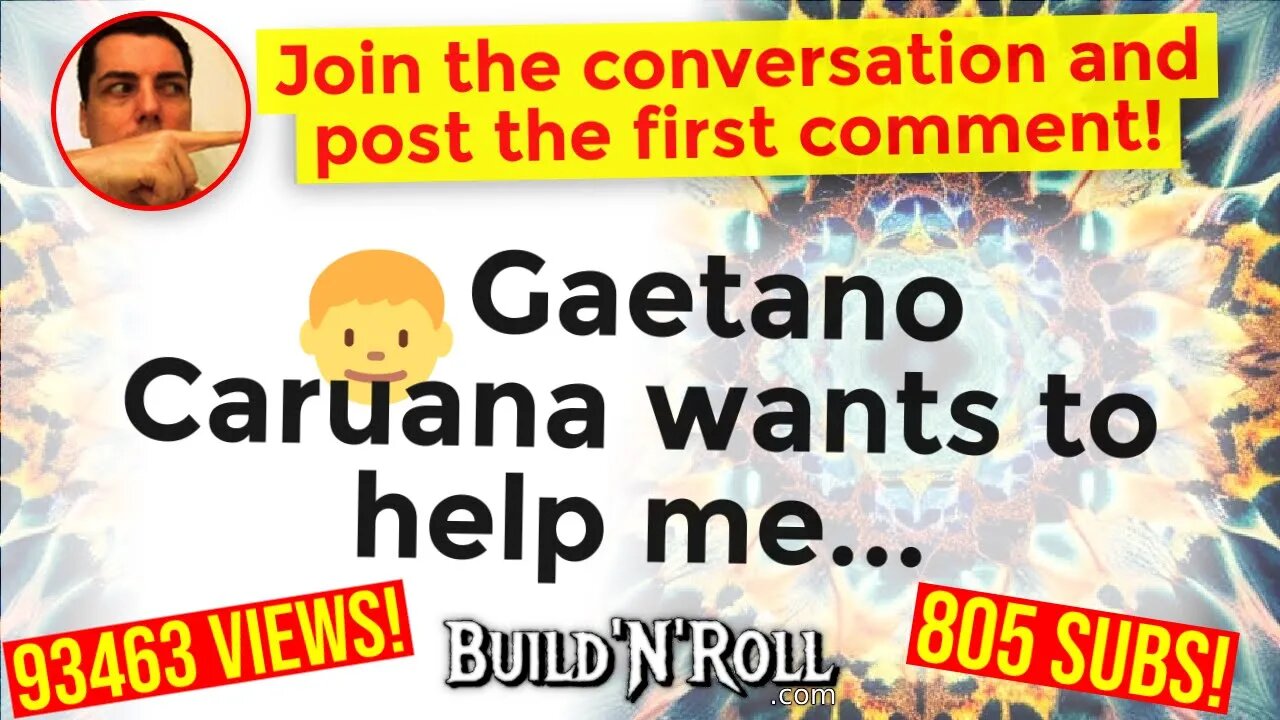 👦 Gaetano Caruana wants to help me...