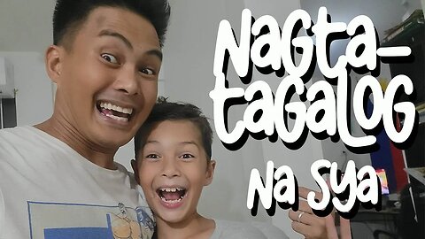 Kuya Eli speaks TAGALOG | SHOPPING with PAPA