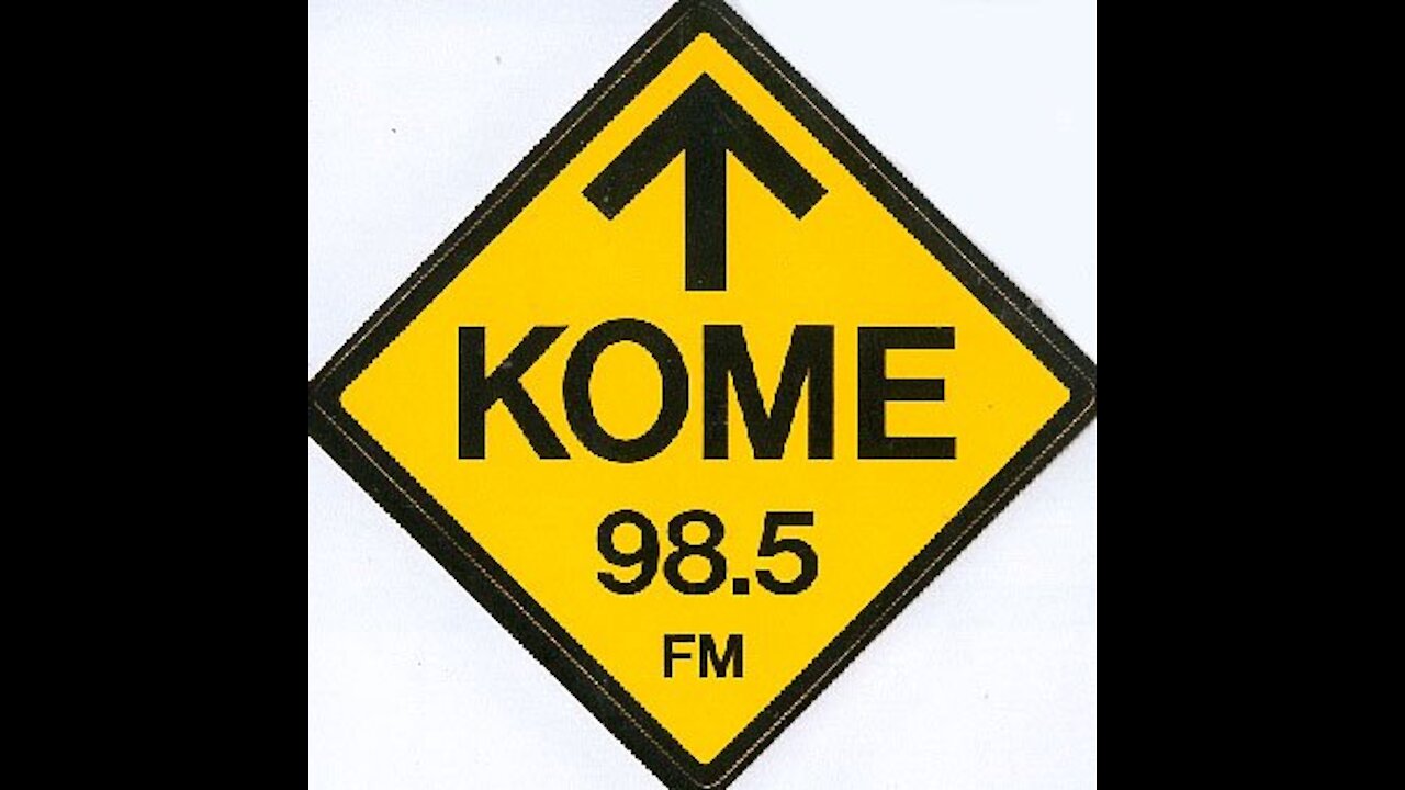 When I was 16 - Rock Radio KOME 98.5 FM San Jose 1980